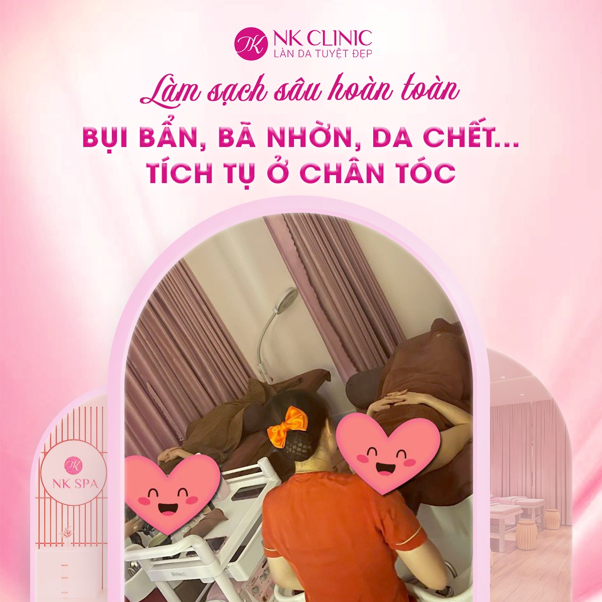 Bạn muốn sở hữu một mái tóc chắc khỏe, óng mượt và một làn da đầu khỏe mạnh? Hãy để NK Clinic giúp bạn!