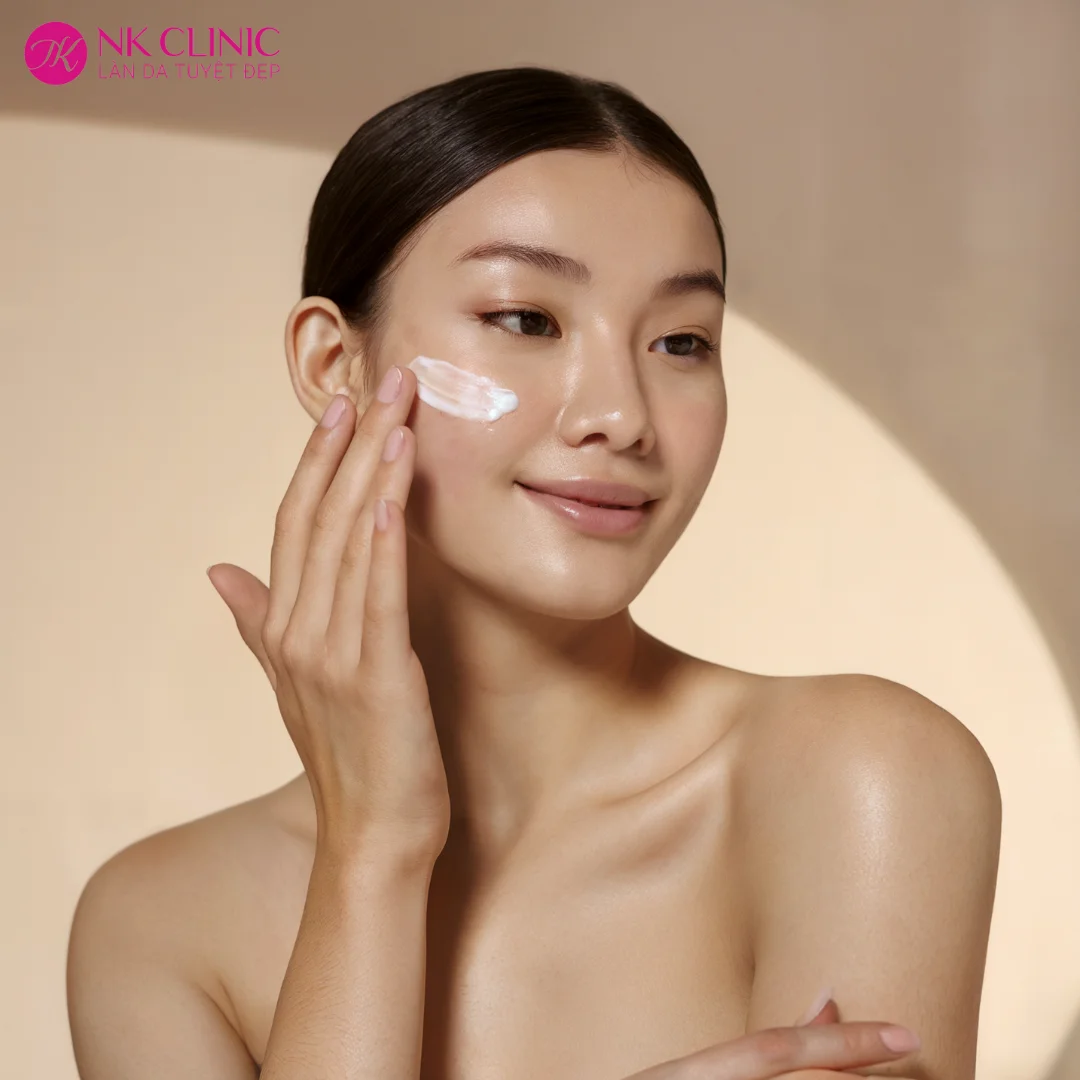 Da căng mịn hơn trước khi trang điểm Da căng mịn hơn trước khi trang điểm